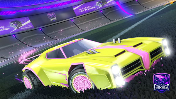 A Rocket League car design from jovi-_-