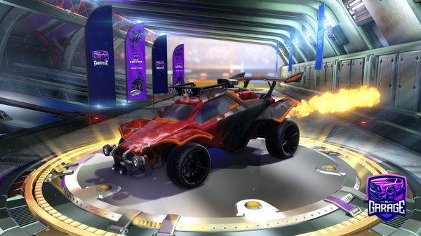 A Rocket League car design from Spintobeans