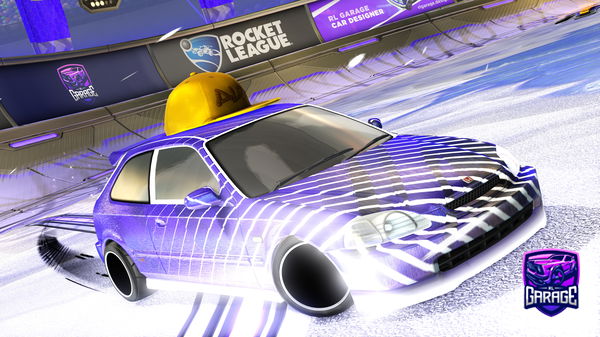 A Rocket League car design from plat1dribbler