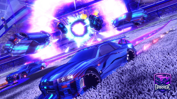 A Rocket League car design from MikeDaVlogger