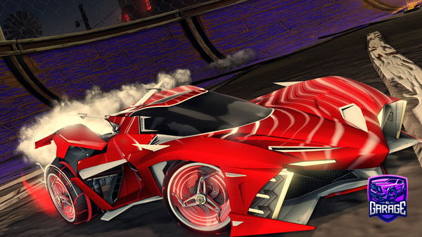A Rocket League car design from Mhammed343