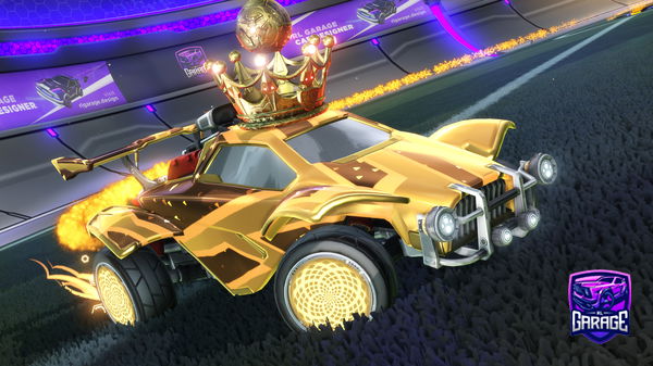 A Rocket League car design from Pro_leemerlord