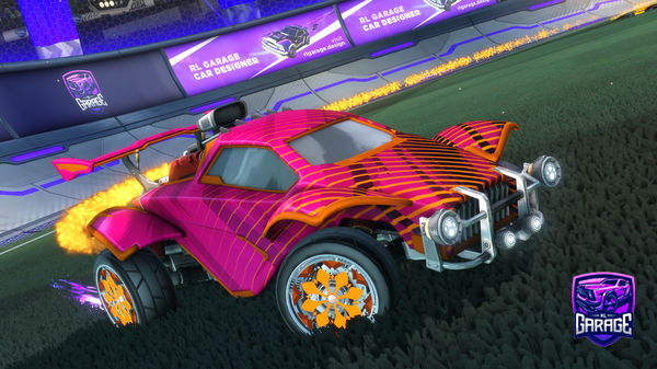 A Rocket League car design from Dogwater2414