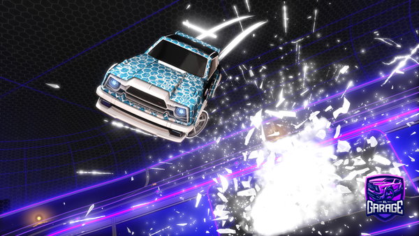 A Rocket League car design from Dirtywonton01