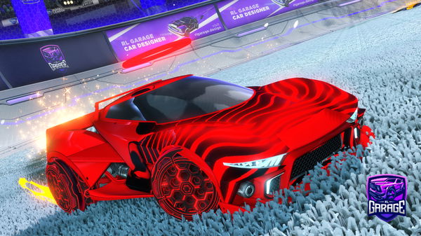 A Rocket League car design from TheBooonerxp