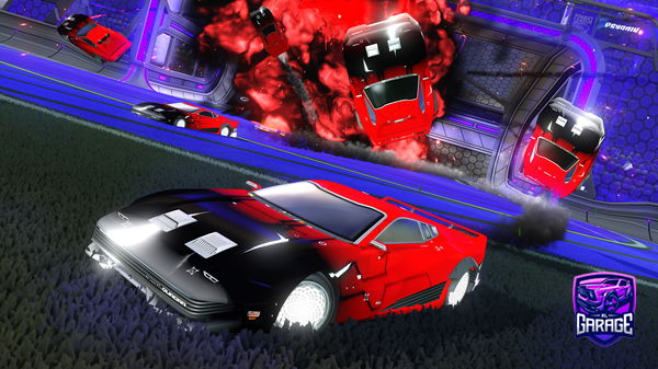 A Rocket League car design from GHo_X_ST