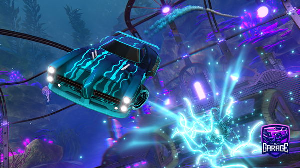 A Rocket League car design from BigPoppaRaf