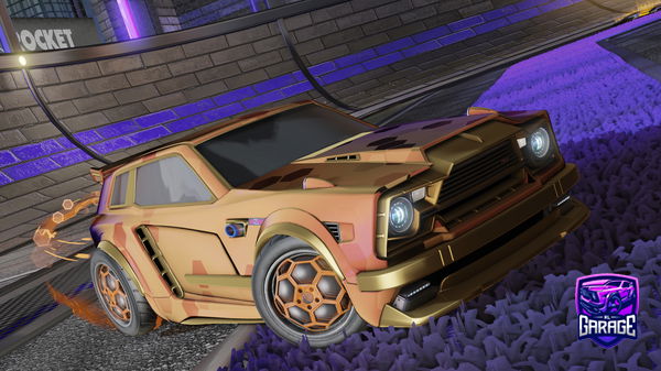 A Rocket League car design from oldangreg