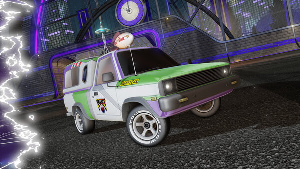 A Rocket League car design from irosario78