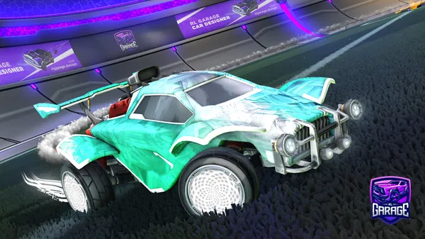 A Rocket League car design from explodingfirefox