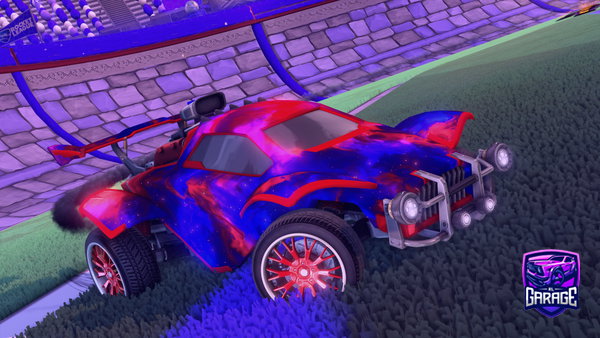 A Rocket League car design from Adrru_