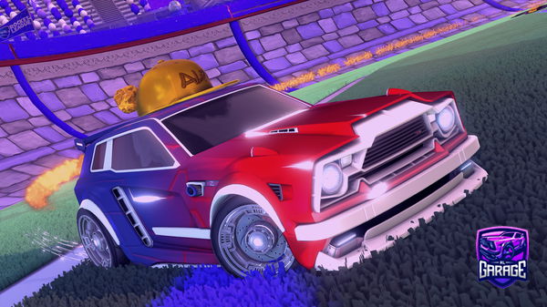 A Rocket League car design from matsadonna