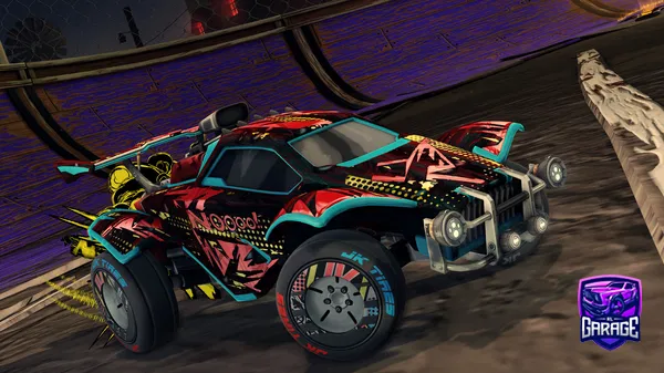 A Rocket League car design from GmFunk