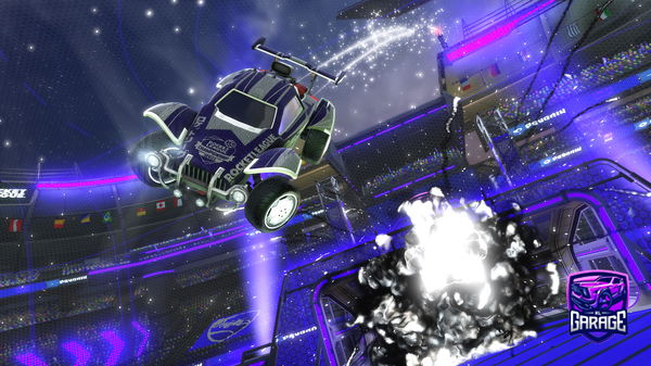 A Rocket League car design from rombot22