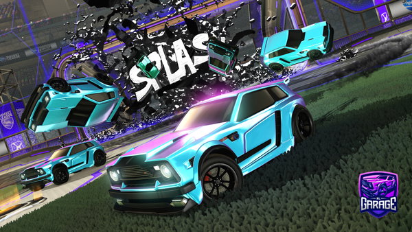 A Rocket League car design from Nat_090909