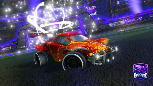 A Rocket League car design from Macofishy