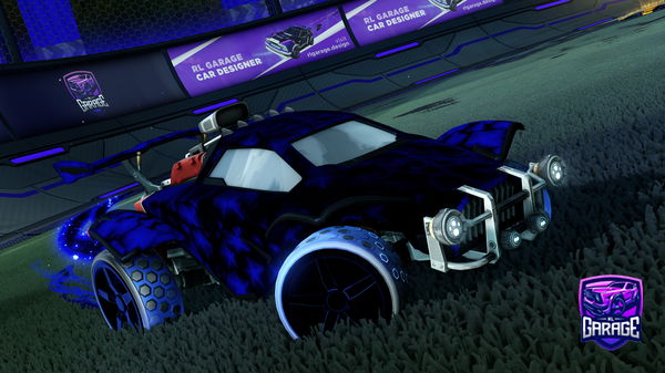 A Rocket League car design from Roffeloffe