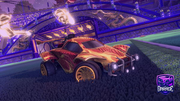 A Rocket League car design from NiElPa