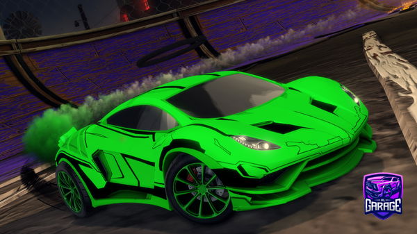 A Rocket League car design from DoupDoupDoup