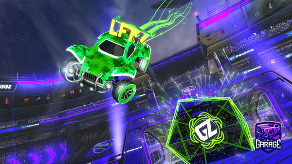 A Rocket League car design from RyanCfrone