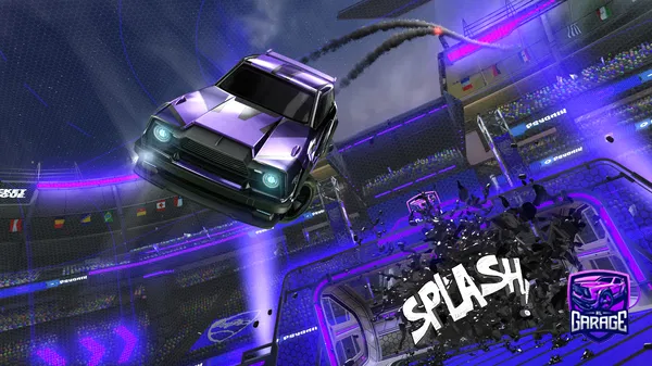 A Rocket League car design from WIDDLE2DRIP