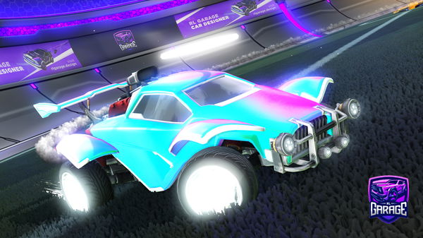 A Rocket League car design from LividFalcon