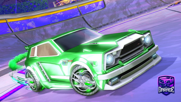 A Rocket League car design from drathage