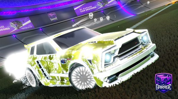 A Rocket League car design from zlewozmywak420