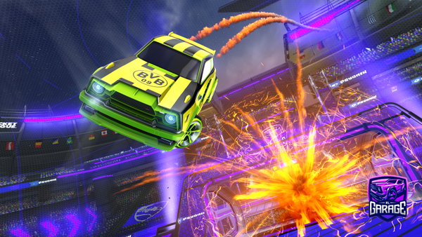 A Rocket League car design from XDanielGomesX