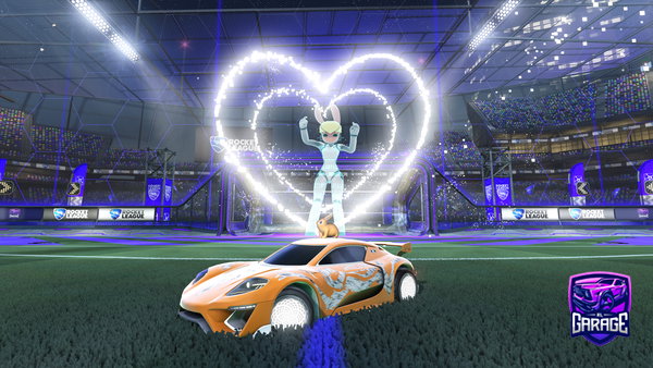 A Rocket League car design from TwistdWaffle