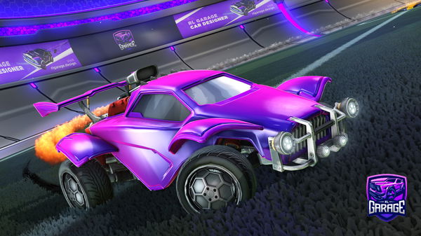 A Rocket League car design from syko48e