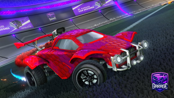 A Rocket League car design from asix_