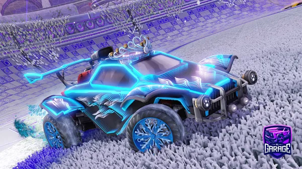 A Rocket League car design from ARAxZOMBIE