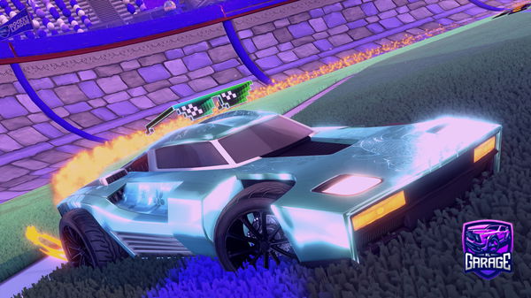 A Rocket League car design from palmtreezs