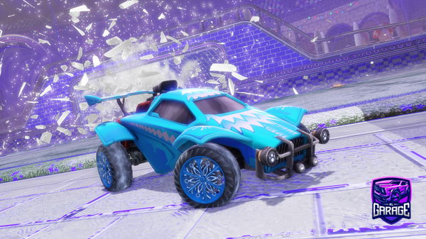 A Rocket League car design from cryspzz