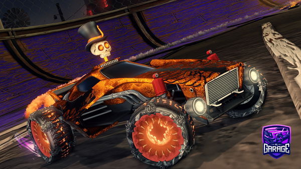 A Rocket League car design from nasahehe