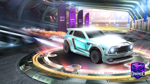 A Rocket League car design from kokepirey