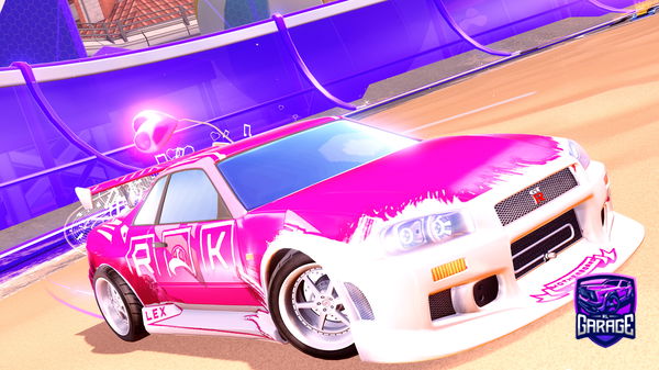 A Rocket League car design from Clixiqui