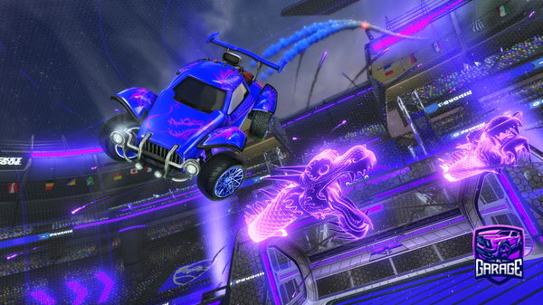 A Rocket League car design from ospire