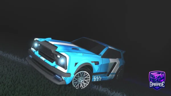 A Rocket League car design from DiniSilva