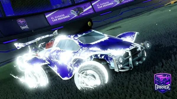 A Rocket League car design from AL-TITO