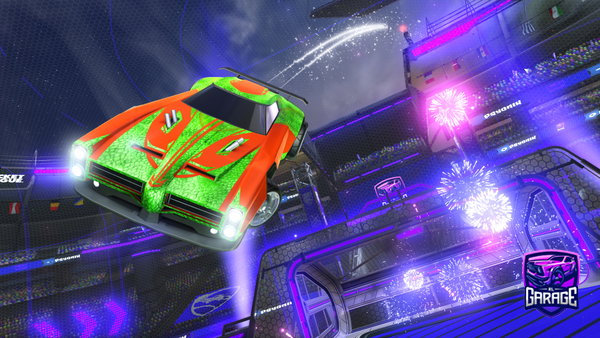 A Rocket League car design from dubbliuz