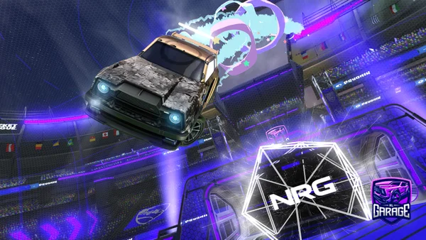 A Rocket League car design from Shadow1808