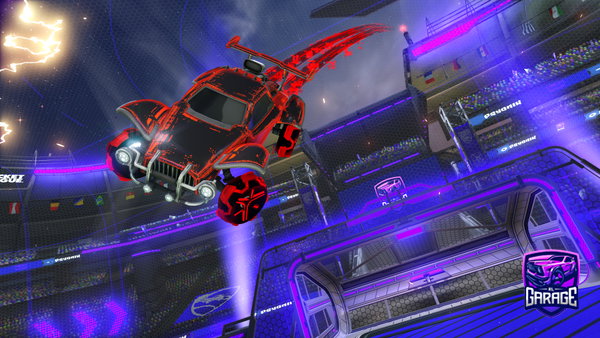 A Rocket League car design from Fennec5457