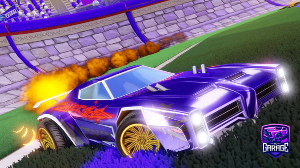 A Rocket League car design from LARSONCARLSON933