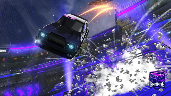 A Rocket League car design from forgives