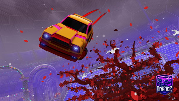 A Rocket League car design from Empty_Flurry