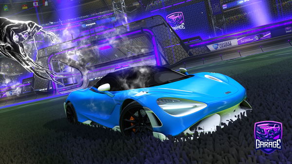 A Rocket League car design from Rion007