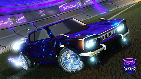 A Rocket League car design from Dylan2000YT