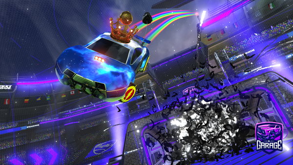 A Rocket League car design from Mrmagetti